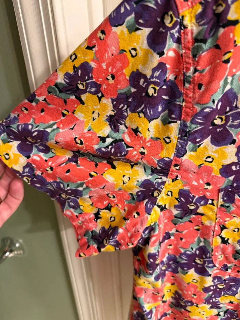 J.Crew Short-Sleeved Hawaiian Shirt, Men's Medium